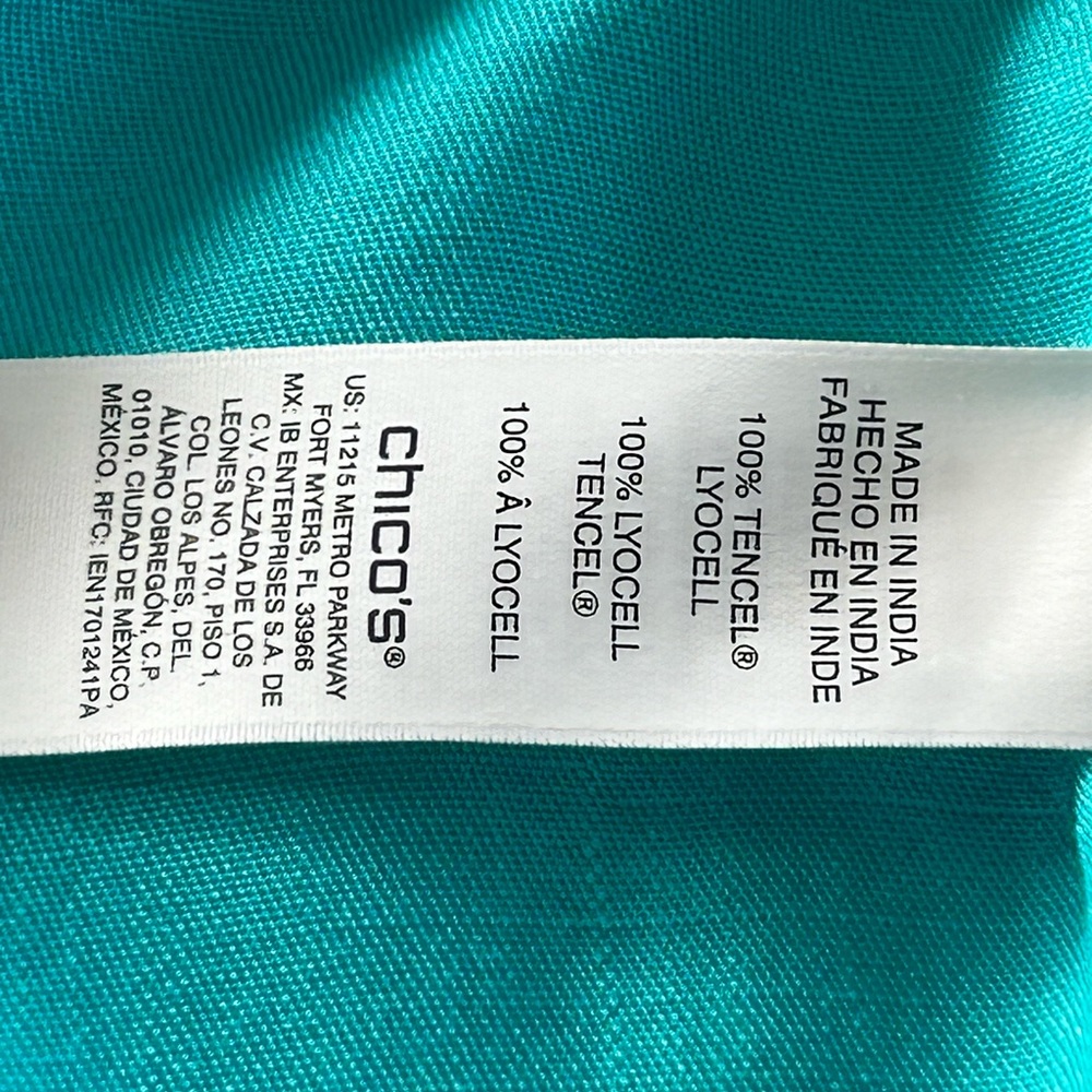 Chico’s Blazer Jacket Raw Hem Simple Basic Effort… - image 8